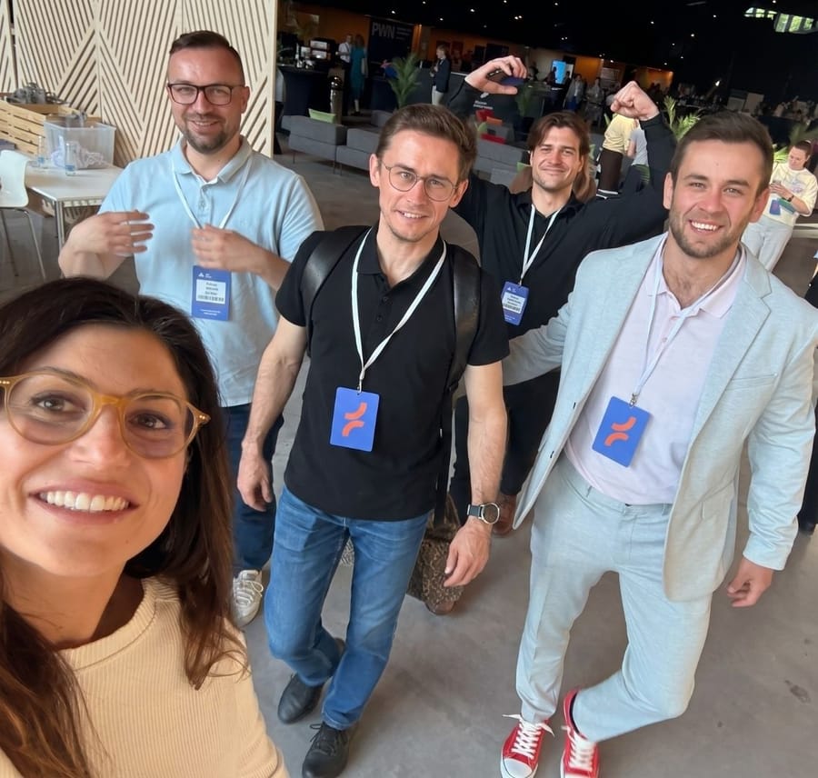 Zespół WooPro podczas konferencji